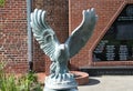 Eagle at Catherine Street Fire Station Memorial Garden, Jacksonville, Florida