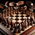 Eagle Chess Set: Masterful Moves of Majesty