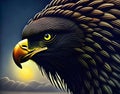 The eagle daemon - AI generated art