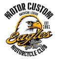 Eagle Drawing Animal Logo USA America Vector illutration
