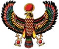 Eagle drawn in Ancient Egypt style