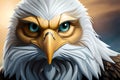 Eagle Eye Be Alert, Watch Something Very Closely, Pay Attention And Be Careful. Generative AI