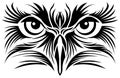 Eagle eyes tattoo