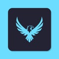 Eagle Falcon Monogram logo design with a modern and abstract style for Business identity Royalty Free Stock Photo
