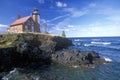 Eagle Harbor Lighthouse on the Upper Peninsula, MI