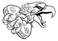 Eagle Hawk Gamer Video Game Cartoon Mascot Royalty Free Stock Photo