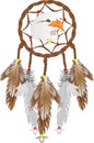 Eagle head dream catcher...