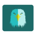 Eagle head emblem Royalty Free Stock Photo