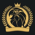 Eagle head logo vector