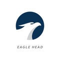 Eagle head logo vector illustration design Royalty Free Stock Photo
