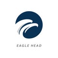Eagle head logo vector illustration design Royalty Free Stock Photo
