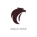 Eagle head logo vector illustration design Royalty Free Stock Photo