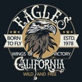 Eagle head logo vector