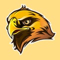 Eagle head symbol Royalty Free Stock Photo