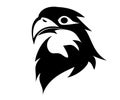 Eagle head vector logo design