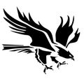 Eagle icon illustration