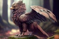 Eagle-Lion Hybrid - a fantastic creature - Generative AI