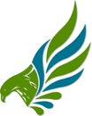 Eagle logo Royalty Free Stock Photo