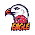 Eagle logo for a basketball team