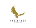 Eagle logo design vector, Eagle icon logo Royalty Free Stock Photo