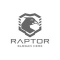 Eagle logo. eagle raptor shield logo