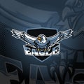 Eagle logo for esport, sport, or game team mascot.