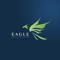 Eagle logo in modern and gradient style