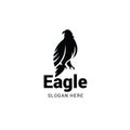 Eagle logo template Royalty Free Stock Photo