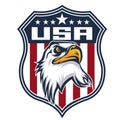 Eagle Made in Usa united states of america logo vector usa Flag America 5