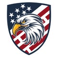 Eagle Made in Usa united states of america logo vector usa Flag America 3