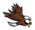 Eagle mascot style