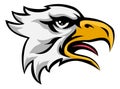 Eagle Mean Animal Mascot