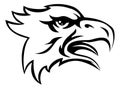 Eagle Mean Animal Mascot