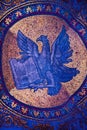 Eagle Mosaic Saint Mark's Basilica Venice Italy