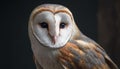 Eagle owl, majestic bird of prey, staring with wisdom generated by AI Royalty Free Stock Photo