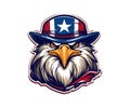 Eagle patriot. Vector illustration design