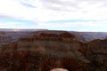 Eagle Point at the Grand Canyon, carved by the Colorado River in Arizona, United States. Royalty Free Stock Photo