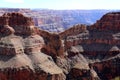 Eagle Point at the Grand Canyon, carved by the Colorado River in Arizona, United States. Royalty Free Stock Photo