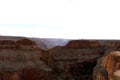 Eagle Point at the Grand Canyon, carved by the Colorado River in Arizona, United States. Royalty Free Stock Photo