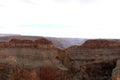 Eagle Point at the Grand Canyon, carved by the Colorado River in Arizona, United States. Royalty Free Stock Photo