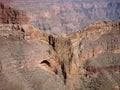 Eagle Point at the Grand Canyon West Rim in Northwestern at the Hualapai Indian ReservationArizona Royalty Free Stock Photo