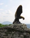 Eagle. Pyatigorsk Emblem. Northern Caucasus landmarks Royalty Free Stock Photo