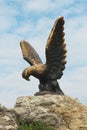 Eagle. Pyatigorsk Emblem. Northern Caucasus landmarks Royalty Free Stock Photo