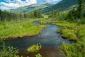 Eagle River Nature Center in Alaska Royalty Free Stock Photo