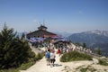 Eagle's Nest at the Kehlstein, Obersalzberg in Germany, 2015 Royalty Free Stock Photo