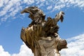 Eagle Shaped Twisted Old Tree Stump Royalty Free Stock Photo