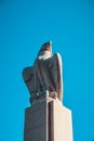 Eagle statue in Desenzano del Garda Royalty Free Stock Photo