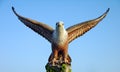 Eagle statue, the symbol of Langkawi, Malaysia Royalty Free Stock Photo
