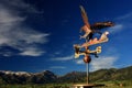 Eagle Weather Vane Royalty Free Stock Photo