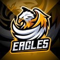 Eagles esport mascot logo design